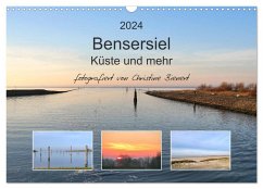 Bensersiel Küste und mehr (Wandkalender 2024 DIN A3 quer), CALVENDO Monatskalender