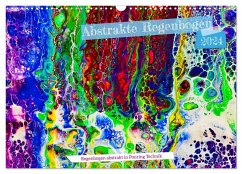 Abstrakte Regenbogen (Wandkalender 2024 DIN A3 quer), CALVENDO Monatskalender