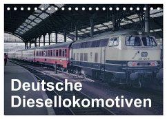 Deutsche Diesellokomotiven (Tischkalender 2024 DIN A5 quer), CALVENDO Monatskalender - Schulz-Dostal, Michael