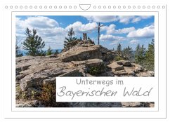 Unterwegs im Bayerischen Wald (Wandkalender 2024 DIN A4 quer), CALVENDO Monatskalender - Vonzin, Andreas