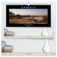 Sambia "Das wirkliche Afrika" (hochwertiger Premium Wandkalender 2024 DIN A2 quer), Kunstdruck in Hochglanz