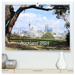 Auckland 2024 (hochwertiger Premium Wandkalender 2024 DIN A2 quer), Kunstdruck in Hochglanz - NZ.Photos