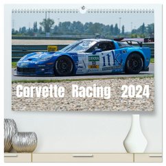 Corvette Racing 2024 (hochwertiger Premium Wandkalender 2024 DIN A2 quer), Kunstdruck in Hochglanz
