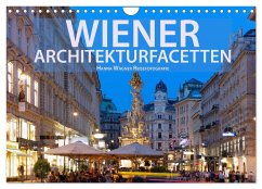 Wiener Architektur-Facetten (Wandkalender 2024 DIN A4 quer), CALVENDO Monatskalender - Wagner, Hanna