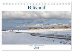 Blåvand - Sonne, Meer und Strand (Tischkalender 2024 DIN A5 quer), CALVENDO Monatskalender