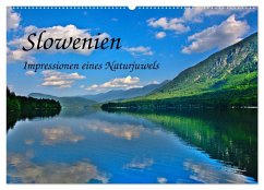 Slowenien - Impressionen eines Naturjuwels (Wandkalender 2024 DIN A2 quer), CALVENDO Monatskalender