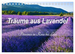 Träume aus Lavendel, Provence in Rosa bis Lila (Tischkalender 2024 DIN A5 quer), CALVENDO Monatskalender
