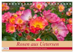 Rosen aus Uetersen (Tischkalender 2024 DIN A5 quer), CALVENDO Monatskalender
