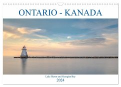 Ontario Kanada, Lake Huron und Georgian Bay (Wandkalender 2024 DIN A3 quer), CALVENDO Monatskalender - Kruse, Joana