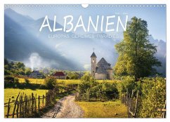 Albanien - Europas geheimes Paradies (Wandkalender 2024 DIN A3 quer), CALVENDO Monatskalender