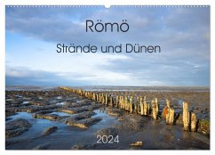 Römö - Strände und Dünen (Wandkalender 2024 DIN A2 quer), CALVENDO Monatskalender