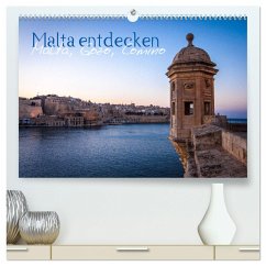 Malta entdecken Malta, Gozo, Comino (hochwertiger Premium Wandkalender 2024 DIN A2 quer), Kunstdruck in Hochglanz