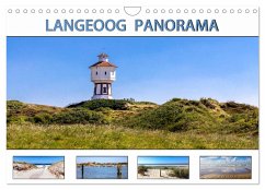 LANGEOOG PANORAMA (Wandkalender 2024 DIN A4 quer), CALVENDO Monatskalender