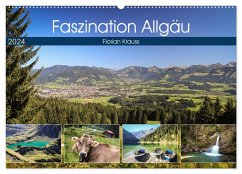 Faszination Allgäu (Wandkalender 2024 DIN A2 quer), CALVENDO Monatskalender