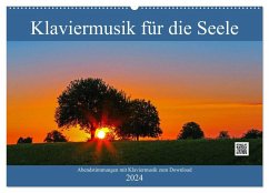 Klaviermusik für die Seele (Wandkalender 2024 DIN A2 quer), CALVENDO Monatskalender - Eppele, Klaus