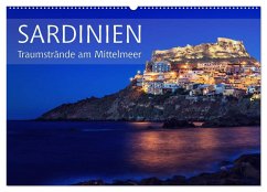 Sardinien - Traumstrände am Mittelmeer (Wandkalender 2024 DIN A2 quer), CALVENDO Monatskalender