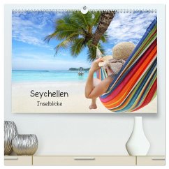 Seychellen Inselblicke (hochwertiger Premium Wandkalender 2024 DIN A2 quer), Kunstdruck in Hochglanz
