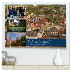 Schwalmstadt (hochwertiger Premium Wandkalender 2024 DIN A2 quer), Kunstdruck in Hochglanz - Klapp, Lutz
