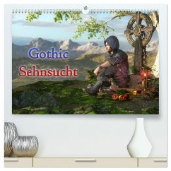 Gothic Sehnsucht (hochwertiger Premium Wandkalender 2024 DIN A2 quer), Kunstdruck in Hochglanz - Schröder, Karsten