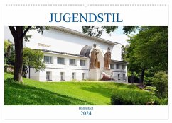 Jugendstil - Darmstadt (Wandkalender 2024 DIN A2 quer), CALVENDO Monatskalender