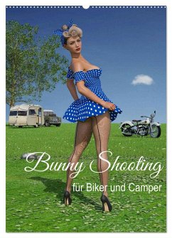 Bunny Shooting (Wandkalender 2024 DIN A2 hoch), CALVENDO Monatskalender