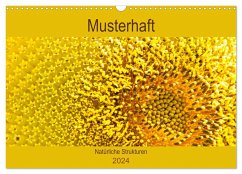 Musterhaft - Natürliche Strukturen (Wandkalender 2024 DIN A3 quer), CALVENDO Monatskalender