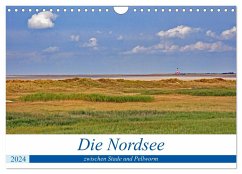 Die Nordsee zwischen Stade und Pellworm (Wandkalender 2024 DIN A4 quer), CALVENDO Monatskalender
