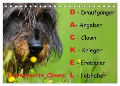 Liebenswerte Clowns (Tischkalender 2024 DIN A5 quer), CALVENDO Monatskalender - G., Piet