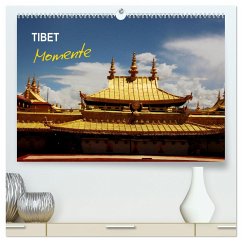 Tibet Momente (hochwertiger Premium Wandkalender 2024 DIN A2 quer), Kunstdruck in Hochglanz