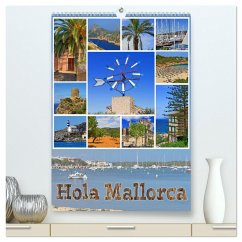 Hola Mallorca (hochwertiger Premium Wandkalender 2024 DIN A2 hoch), Kunstdruck in Hochglanz - Michalzik, Paul
