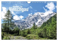 Sommer im Vinschgau (Wandkalender 2024 DIN A4 quer), CALVENDO Monatskalender