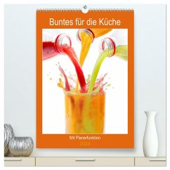 Buntes für die Küche (hochwertiger Premium Wandkalender 2024 DIN A2 hoch), Kunstdruck in Hochglanz
