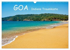 Goa Indiens Traumküste (Wandkalender 2024 DIN A3 quer), CALVENDO Monatskalender