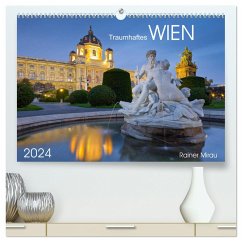 Traumhaftes Wien 2024 (hochwertiger Premium Wandkalender 2024 DIN A2 quer), Kunstdruck in Hochglanz