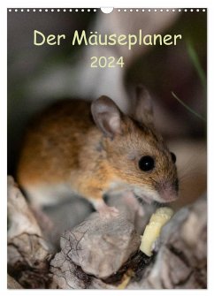 Der Mäuseplaner (Wandkalender 2024 DIN A3 hoch), CALVENDO Monatskalender - Photography by Nicole Peters, Passion