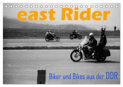 east Rider - Biker und Bikes aus der DDR (Tischkalender 2024 DIN A5 quer), CALVENDO Monatskalender - Ehrentraut, Dirk