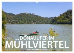 Donauufer im Mühlviertel (Wandkalender 2024 DIN A2 quer), CALVENDO Monatskalender