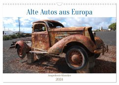 Alte Autos aus Europa (Wandkalender 2024 DIN A3 quer), CALVENDO Monatskalender - Herms, Dirk