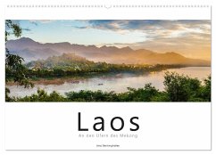 Laos - An den Ufern des Mekong (Wandkalender 2024 DIN A2 quer), CALVENDO Monatskalender
