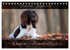 Passion Jagdhund - Kleiner Münsterländer (Tischkalender 2024 DIN A5 quer), CALVENDO Monatskalender - Gerlach, Nadine