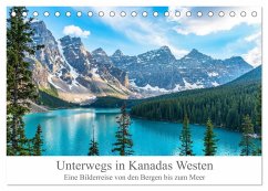 Unterwegs in Kanadas Westen (Tischkalender 2024 DIN A5 quer), CALVENDO Monatskalender - Proszowski, Lukas