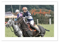 Pferdesport Polo (Wandkalender 2024 DIN A2 quer), CALVENDO Monatskalender