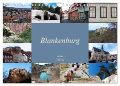 Blankenburg im Harz (Wandkalender 2024 DIN A4 quer), CALVENDO Monatskalender