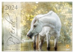 Pferde - Anmut, Eleganz, Magie (Wandkalender 2024 DIN A3 quer), CALVENDO Monatskalender - Mischnik, Sabrina