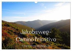 Jakobsweg - Camino Primitivo (Wandkalender 2024 DIN A3 quer), CALVENDO Monatskalender - Luef, Alexandra