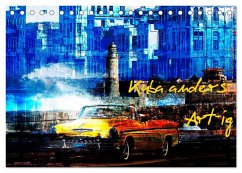 Kuba anders-Art-ig (Tischkalender 2024 DIN A5 quer), CALVENDO Monatskalender