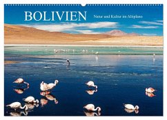 Bolivien - Natur und Kultur im Altiplano (Wandkalender 2024 DIN A2 quer), CALVENDO Monatskalender - Müller, Harry