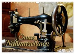 Omas Nähmaschinen (Wandkalender 2024 DIN A3 quer), CALVENDO Monatskalender - Bleicher, Renate