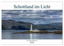Schottland im Licht (Wandkalender 2024 DIN A2 quer), CALVENDO Monatskalender