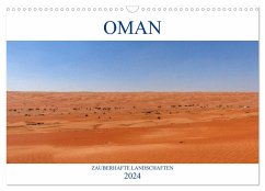 Oman - Zauberhafte Landschaften (Wandkalender 2024 DIN A3 quer), CALVENDO Monatskalender - pixs:sell
